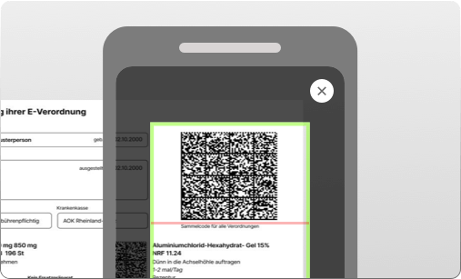 E-Rezept QR-Code einlösen